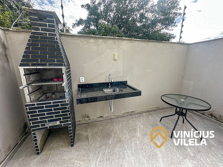 Casa 3Q toda clmatizada, Praia de Taperapuã