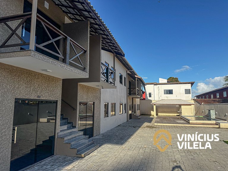 Apartamentos 3 quartos, próximo praia de Taperapuã