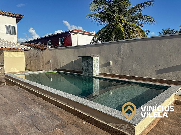 Apartamentos 3 quartos, próximo praia de Taperapuã