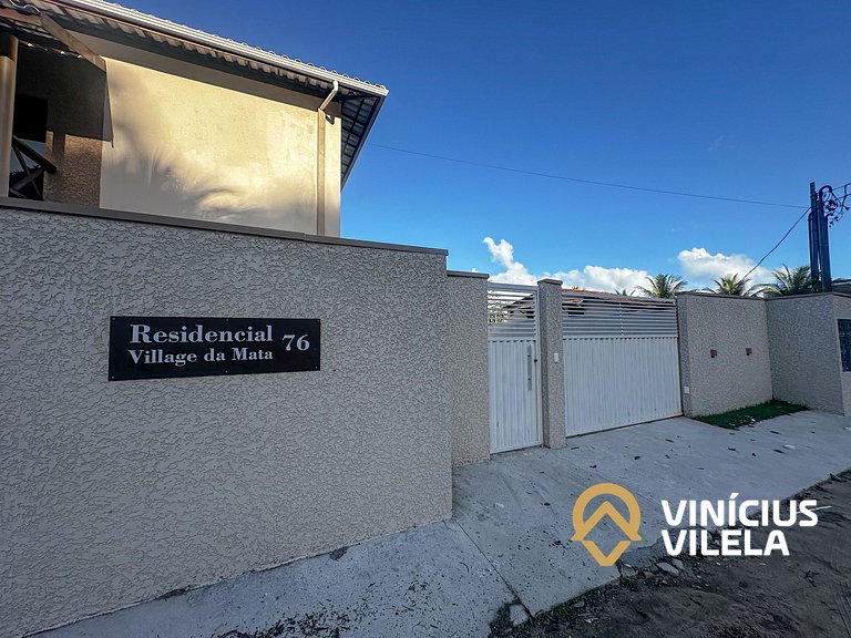 Apartamentos 3 quartos, próximo praia de Taperapuã