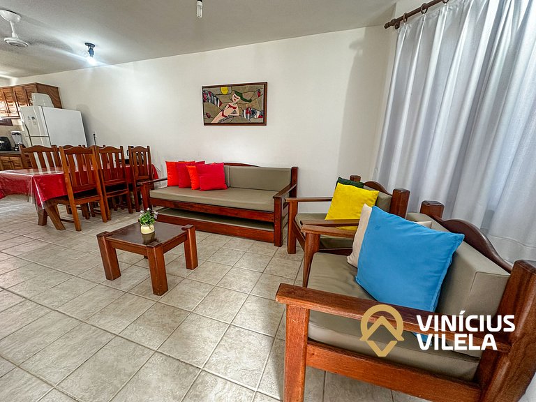 Casa com 2 Suítes a 200m da Praia de Taperapuã