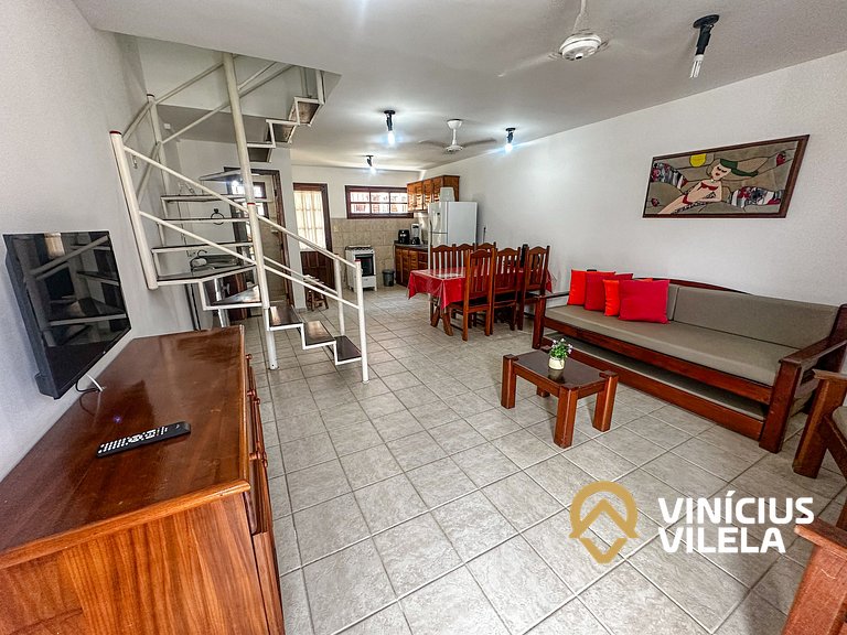 Casa com 2 Suítes a 200m da Praia de Taperapuã