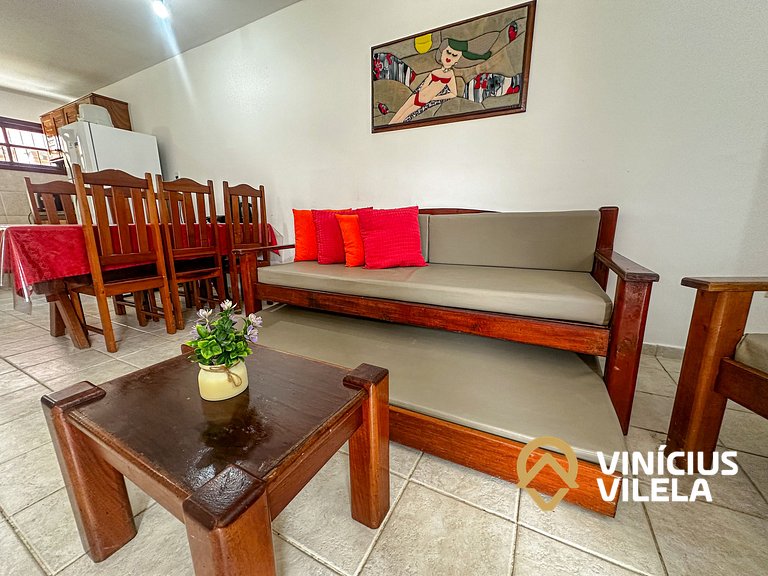 Casa com 2 Suítes a 200m da Praia de Taperapuã