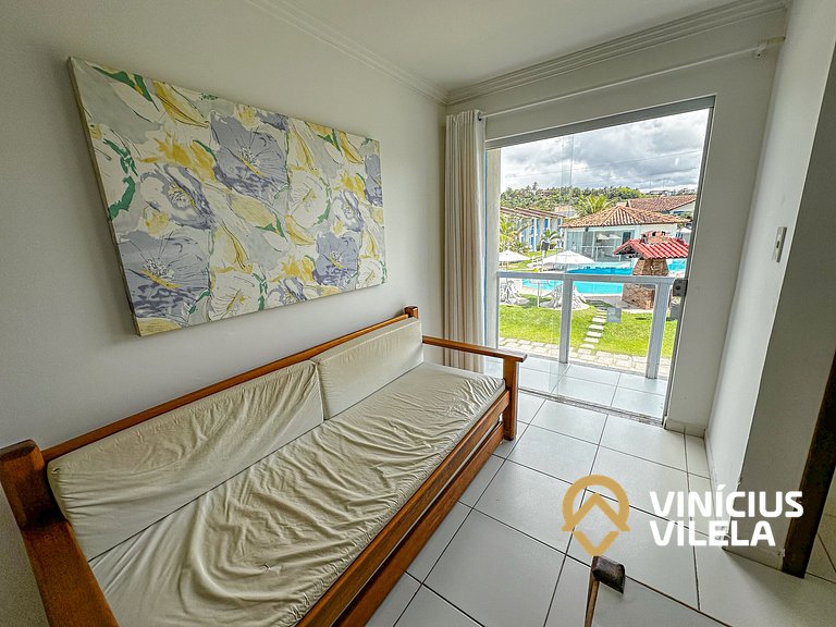 Taperapuã | Flat com Piscina e Sauna