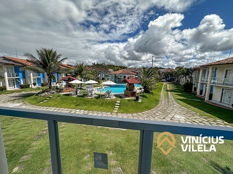 Taperapuã | Flat com Piscina e Sauna