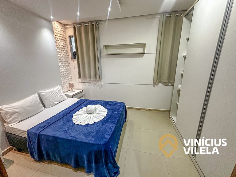 Duplex a 80m da Praia de Taperapuã