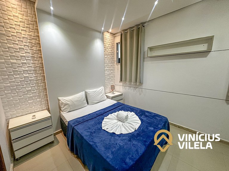 Duplex a 80m da Praia de Taperapuã