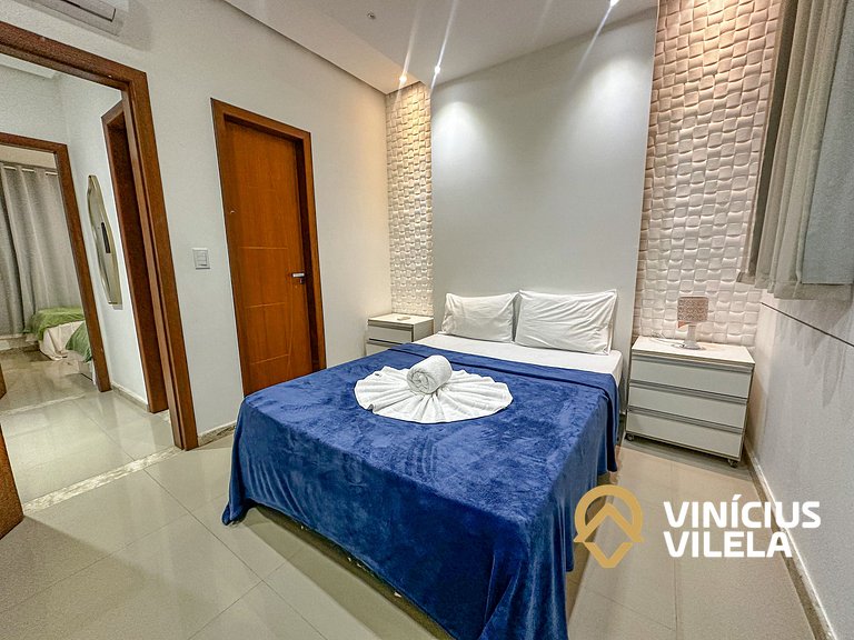 Duplex a 80m da Praia de Taperapuã
