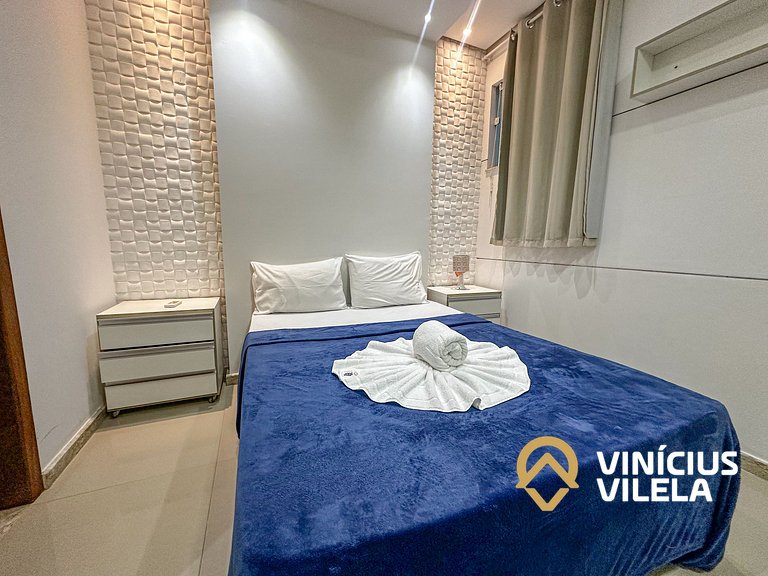 Duplex a 80m da Praia de Taperapuã