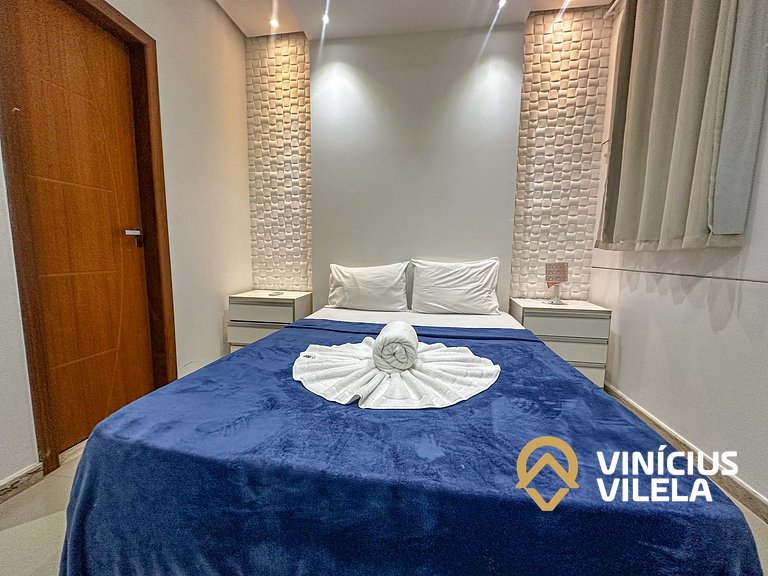 Duplex a 80m da Praia de Taperapuã