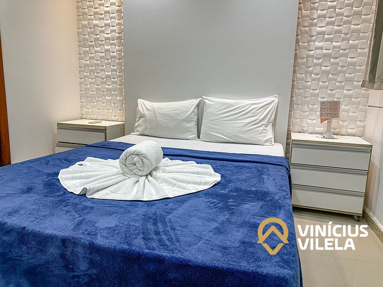 Duplex a 80m da Praia de Taperapuã