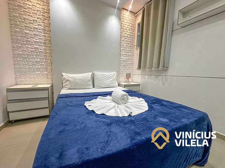 Duplex a 80m da Praia de Taperapuã