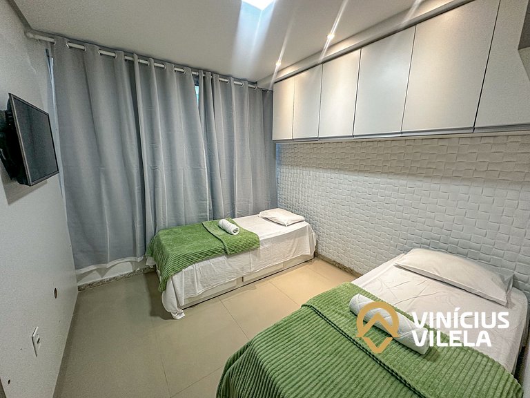 Duplex a 80m da Praia de Taperapuã