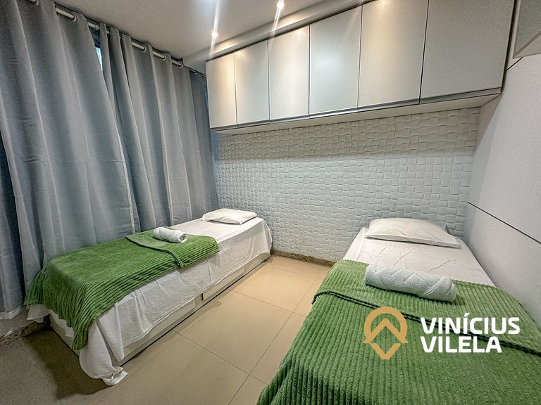 Duplex a 80m da Praia de Taperapuã