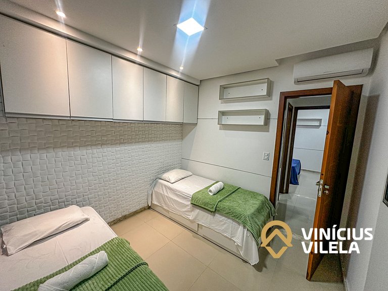 Duplex a 80m da Praia de Taperapuã