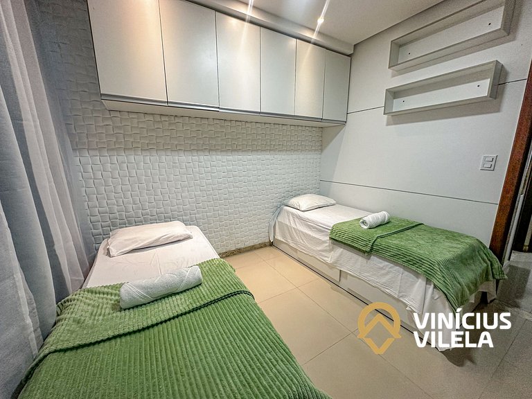 Duplex a 80m da Praia de Taperapuã