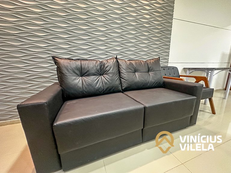 Duplex a 80m da Praia de Taperapuã