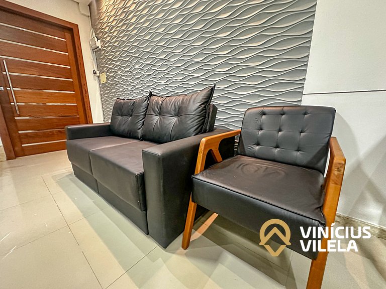 Duplex a 80m da Praia de Taperapuã
