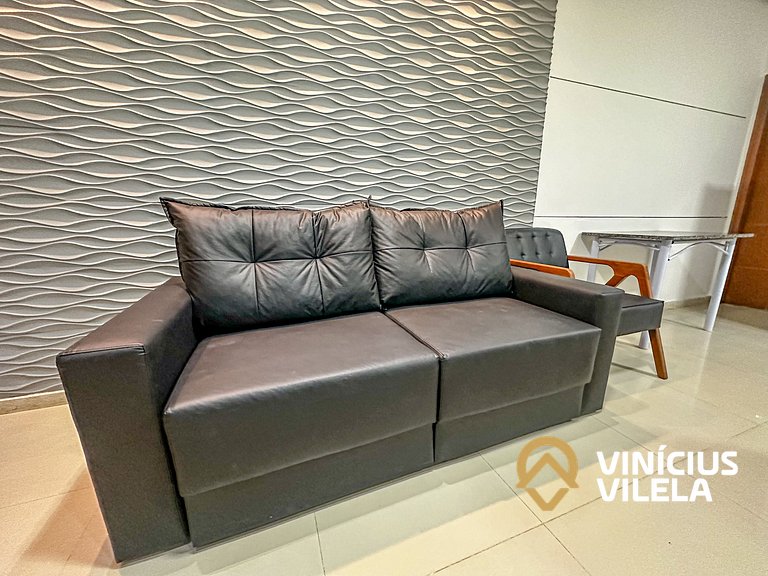 Duplex a 80m da Praia de Taperapuã