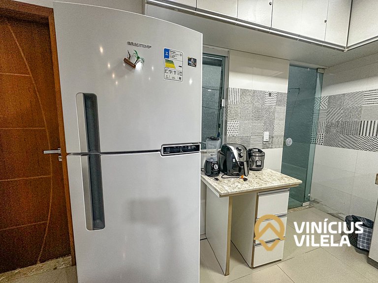 Duplex a 80m da Praia de Taperapuã