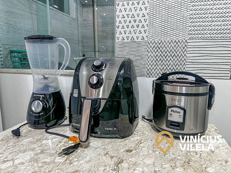 Duplex a 80m da Praia de Taperapuã