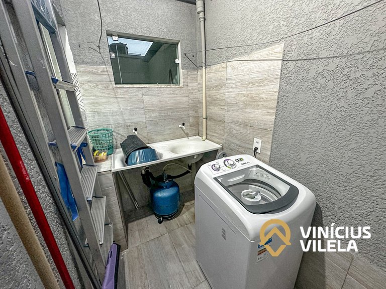 Duplex a 80m da Praia de Taperapuã