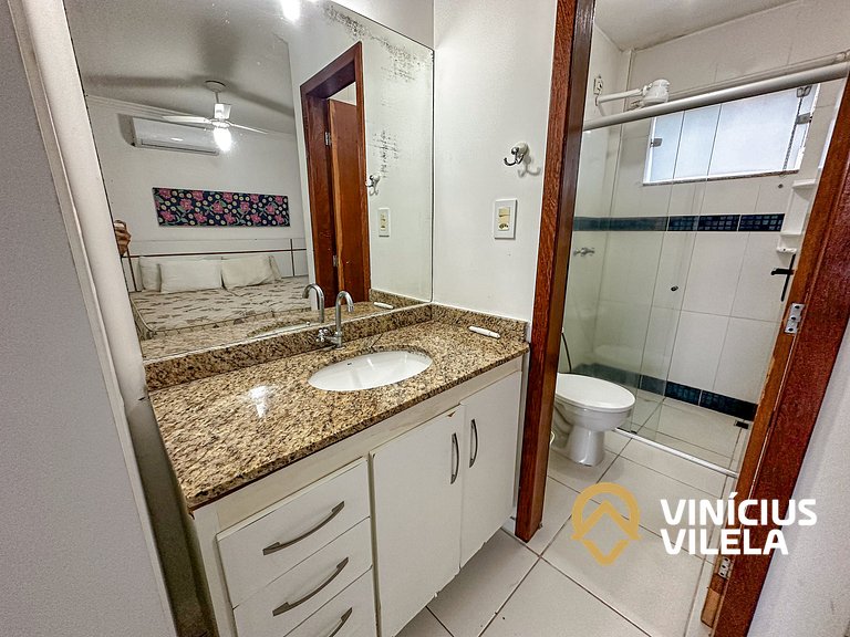 Taperapuã | Flat com Piscina e Sauna