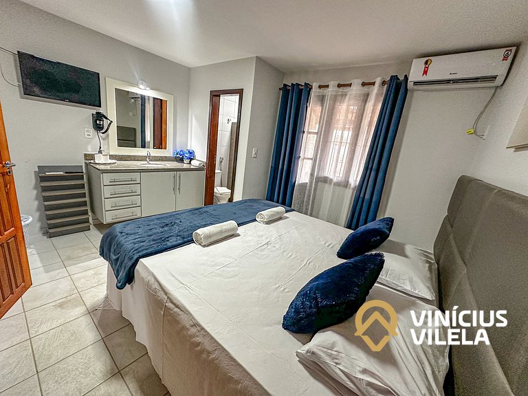 Casa 2 suítes, piscina e sauna, Praia Taperapuã