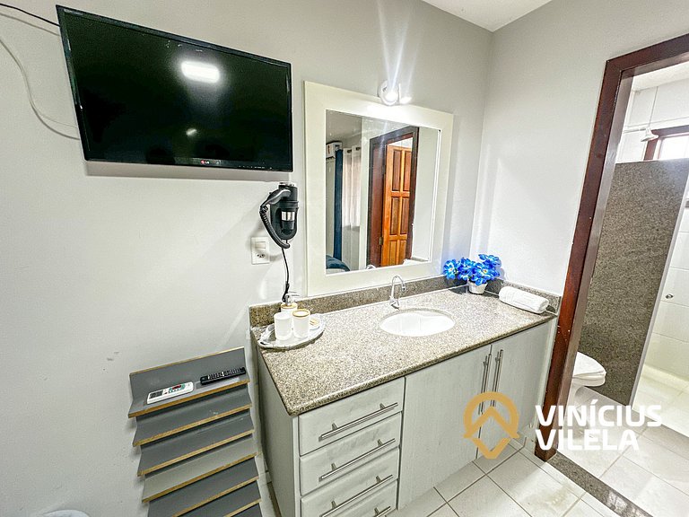 Casa 2 suítes, piscina e sauna, Praia Taperapuã