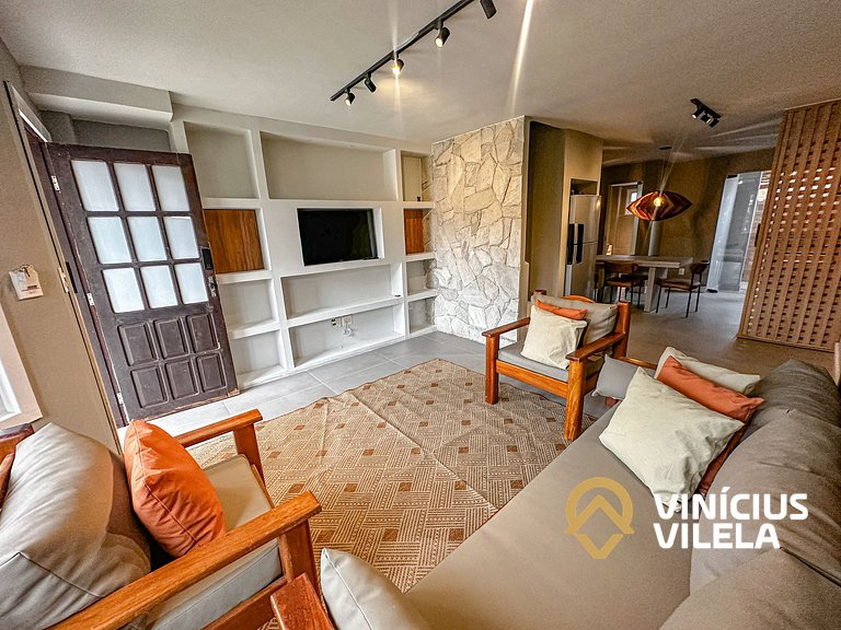 Casa 2 suítes, piscina e sauna, Praia Taperapuã