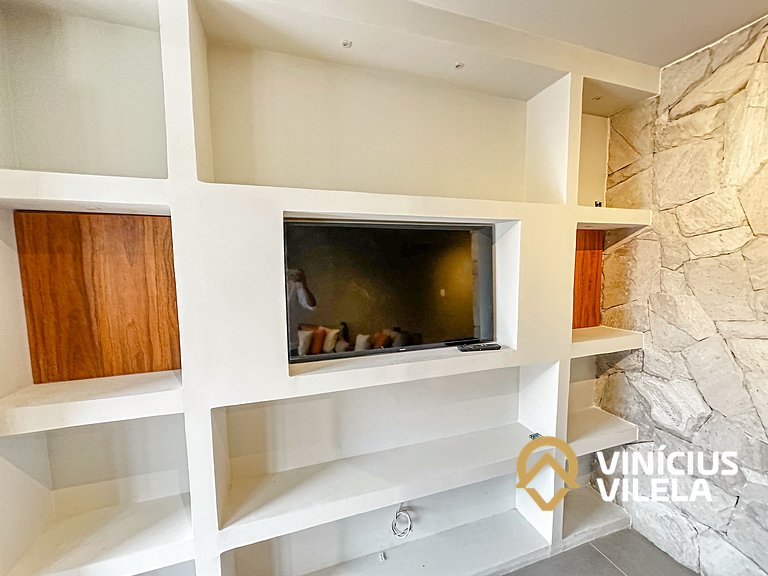 Casa 2 suítes, piscina e sauna, Praia Taperapuã
