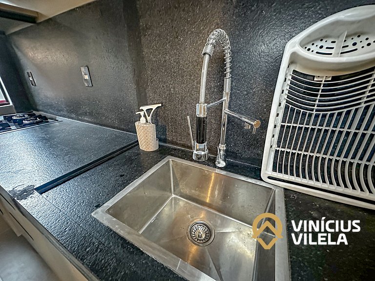 Casa 2 suítes, piscina e sauna, Praia Taperapuã