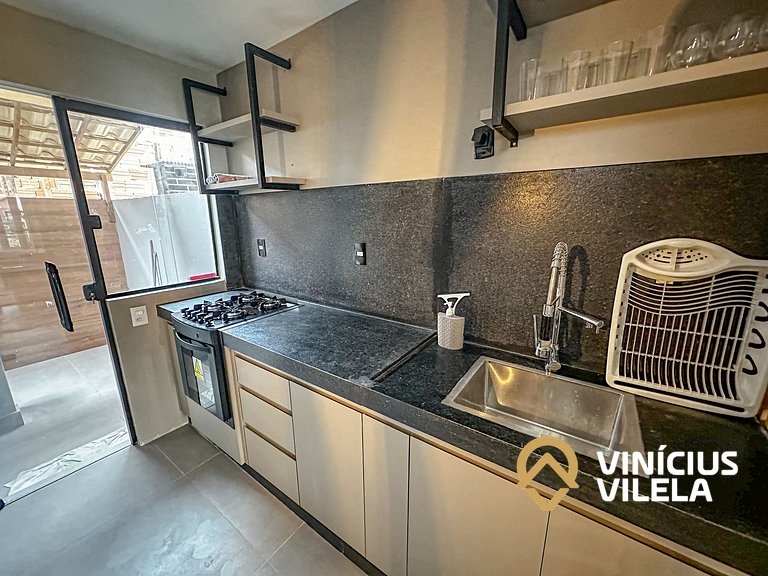 Casa 2 suítes, piscina e sauna, Praia Taperapuã