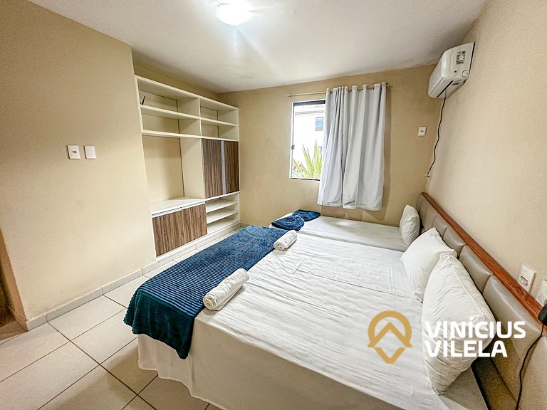 Apartamento térreo com 2 quartos