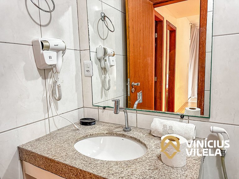Apartamento térreo com 2 quartos