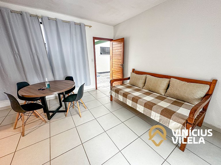 Apartamento térreo com 2 quartos