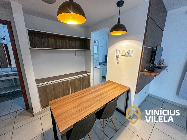 Apartamento térreo com 2 quartos