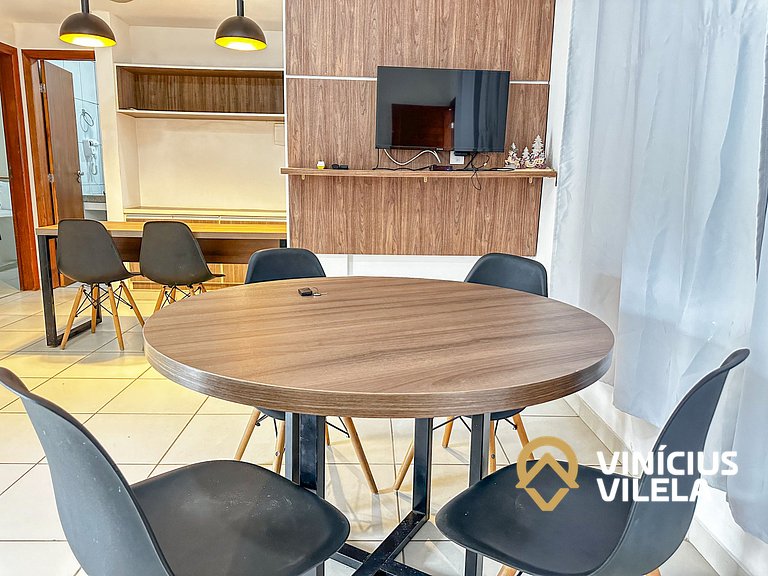 Apartamento térreo com 2 quartos