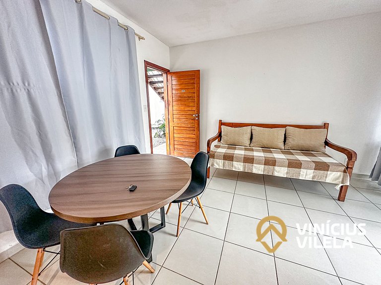 Apartamento térreo com 2 quartos