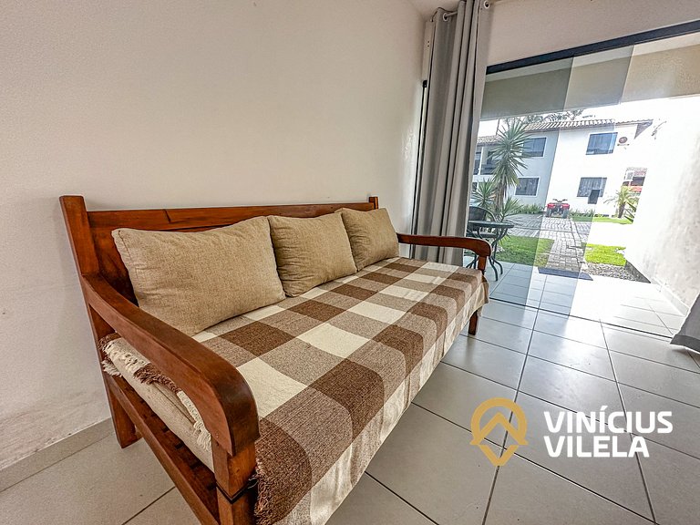 Apartamento térreo com 2 quartos