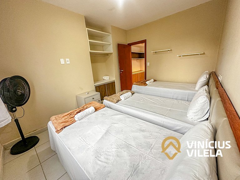 Apartamento térreo com 2 quartos