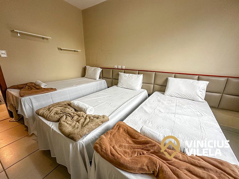 Apartamento térreo com 2 quartos
