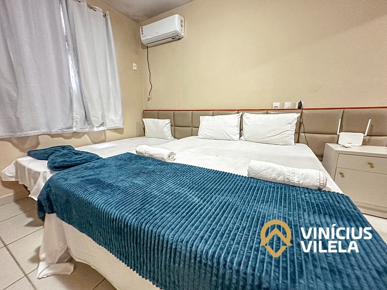 Apartamento térreo com 2 quartos