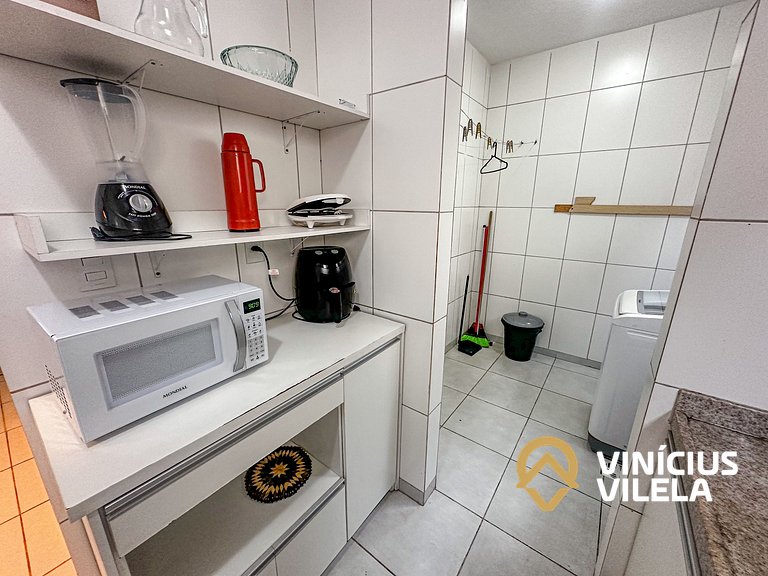 Apartamento térreo com 2 quartos