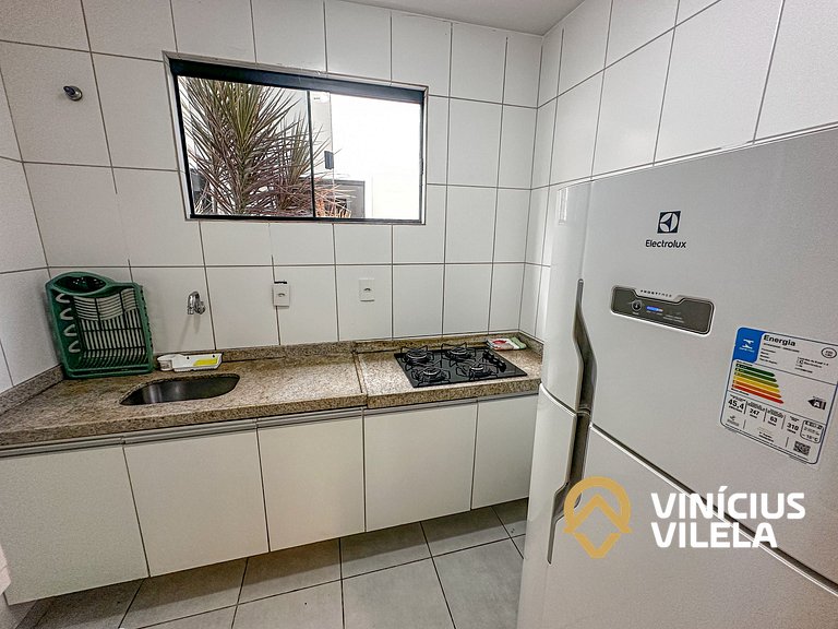 Apartamento térreo com 2 quartos
