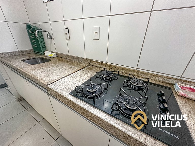 Apartamento térreo com 2 quartos