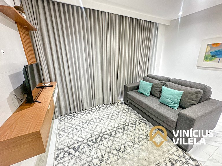Duplex 2 Suítes+ar condicionado, praia Taperapuã