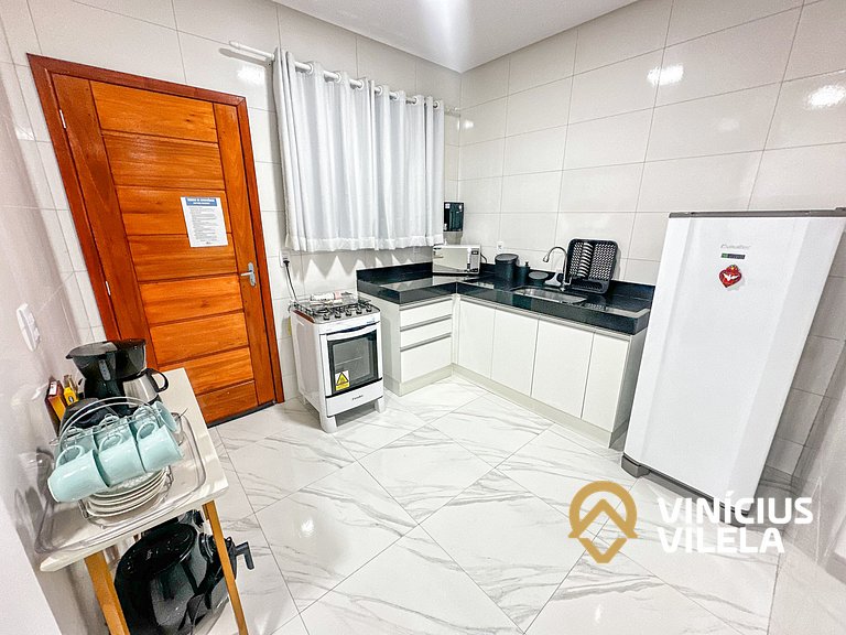 Duplex 2 Suítes+ar condicionado, praia Taperapuã