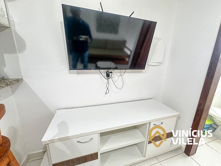 Taperapuã | Flat com Piscina e Sauna