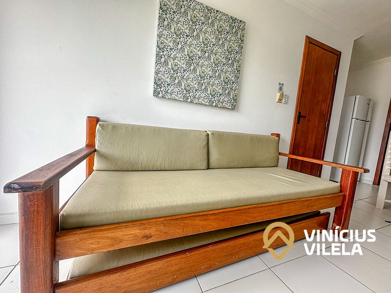 Taperapuã | Flat com Piscina e Sauna